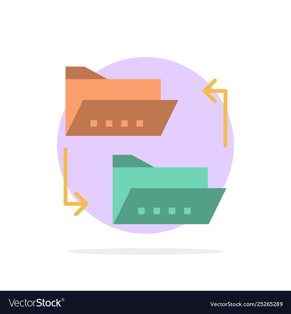 Folder document file sharing vector image Folder document file sharing