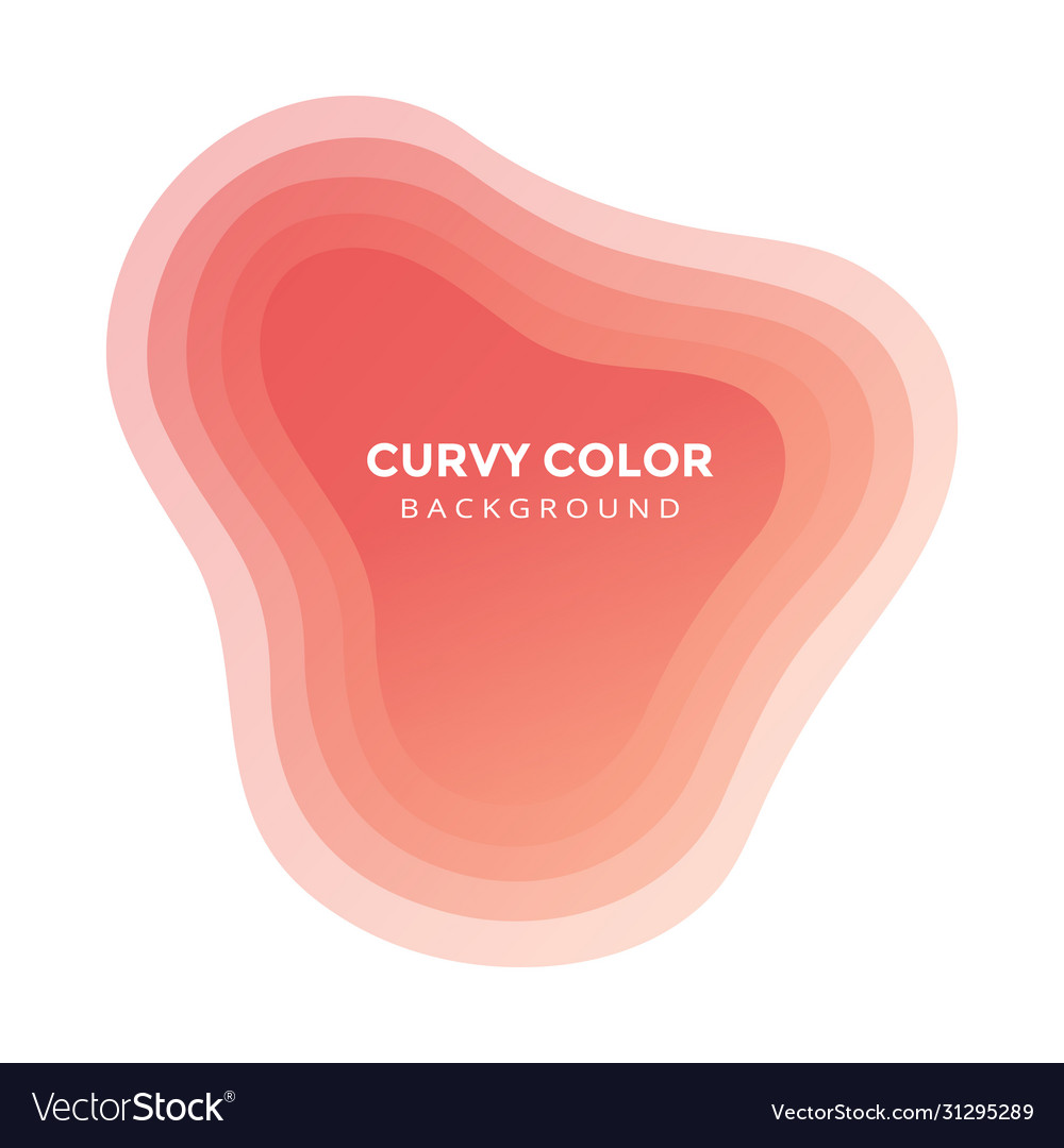 Modern liquid abstract blur blob element graphic vector image Modern liquid abstract blur blob element graphic