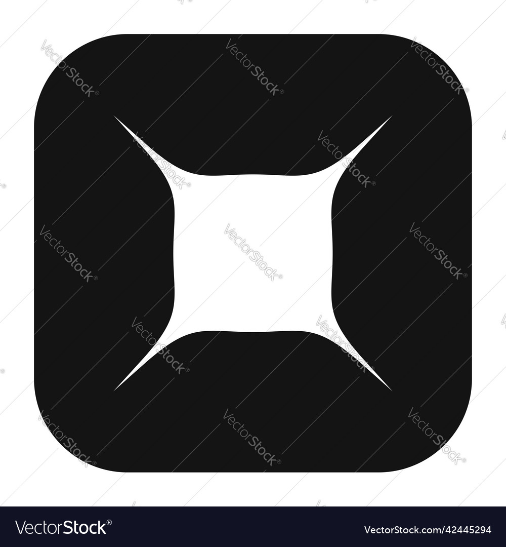 Abstract geometric icon symbol element shape vector image Abstract geometric icon symbol element shape