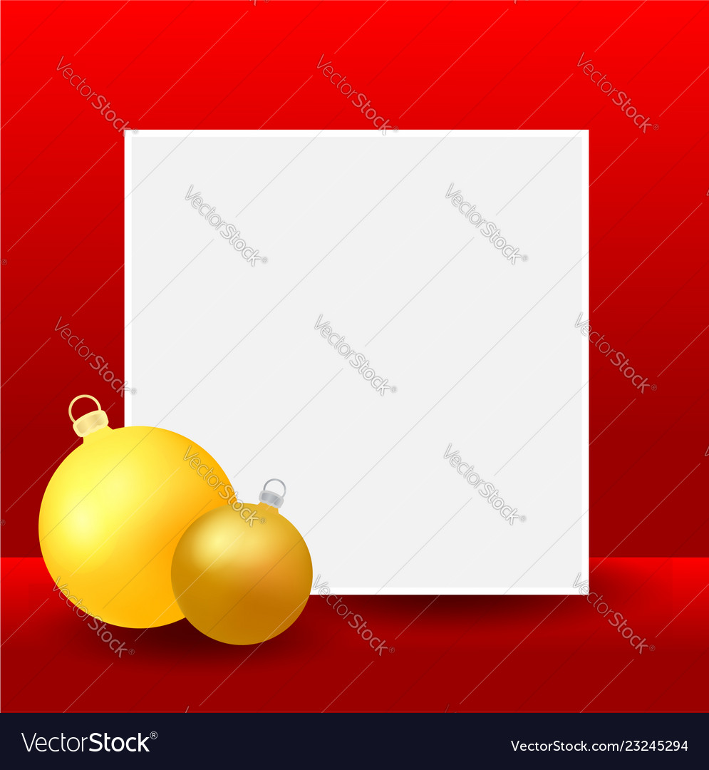 Christmas and new year blank background