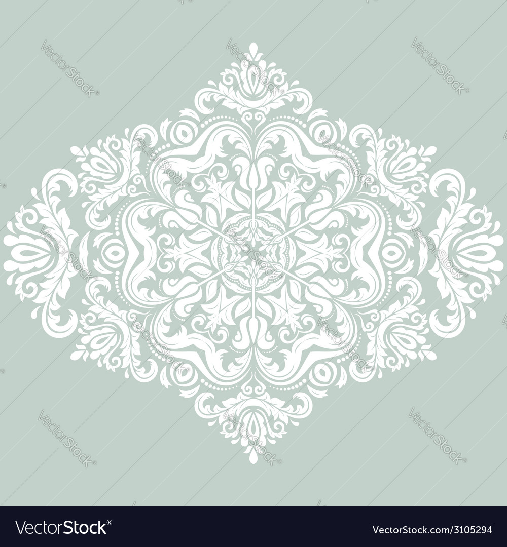 Floral pattern orient abstract background