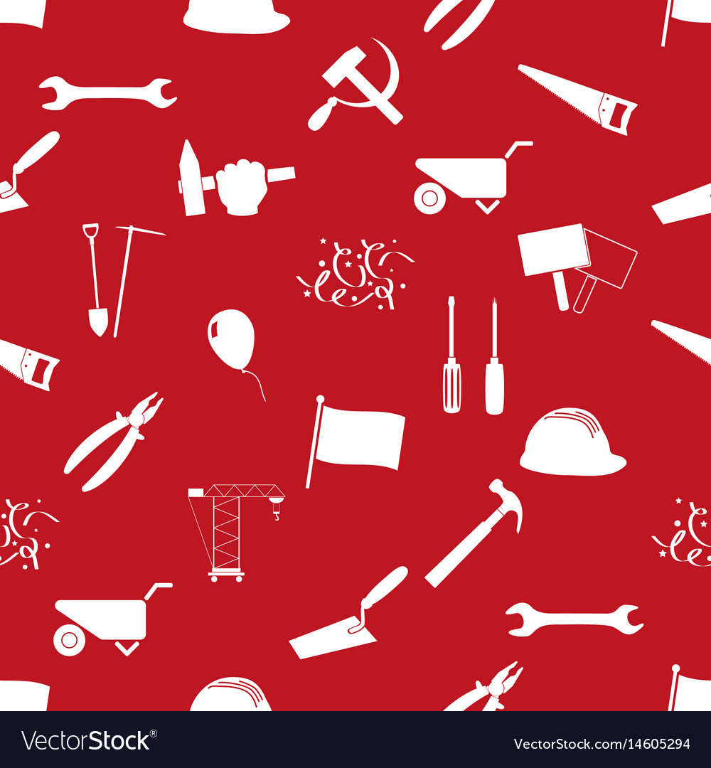 international worker day or labor day theme icons labor day theme