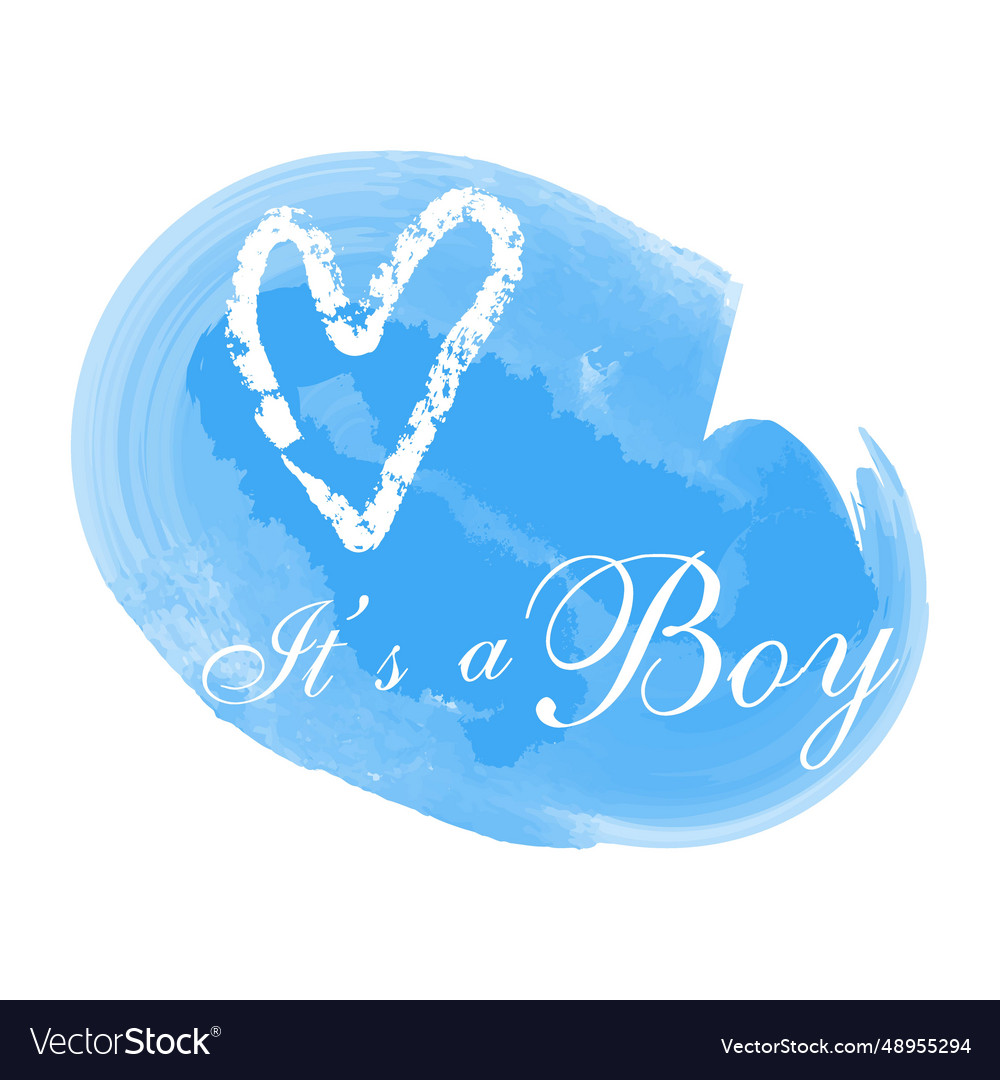 Its a boy lettering