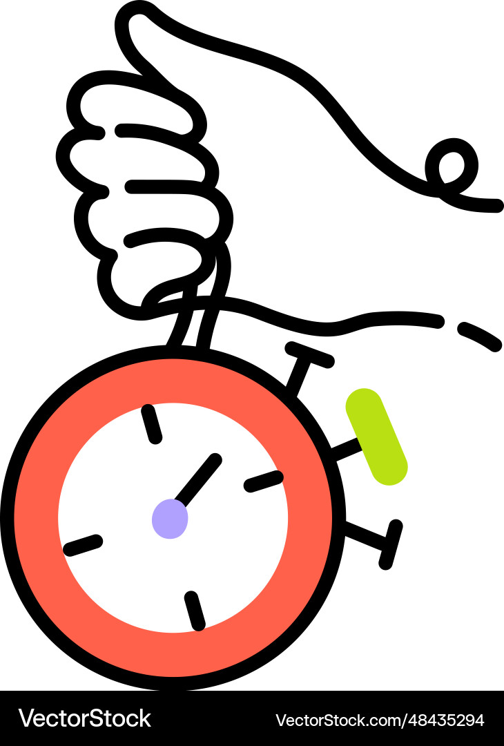 Stopwatch Royalty Free Vector Image - VectorStock