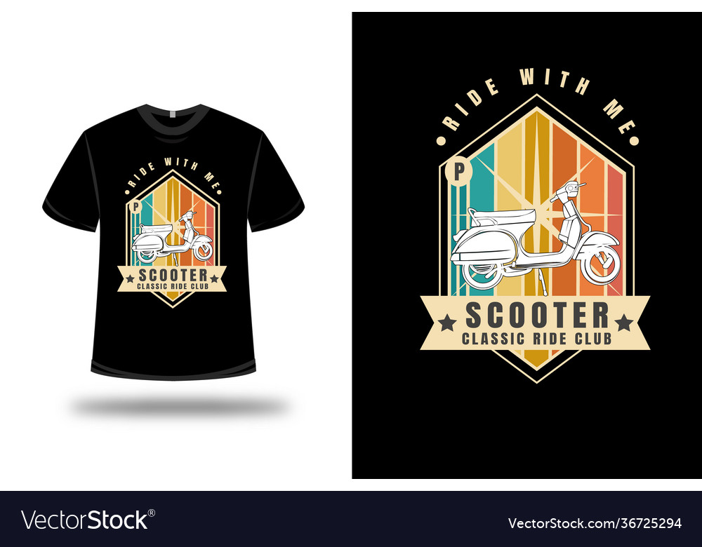 Scooter Shirt Ride With Me Vintage Scooter Vintage Shirt