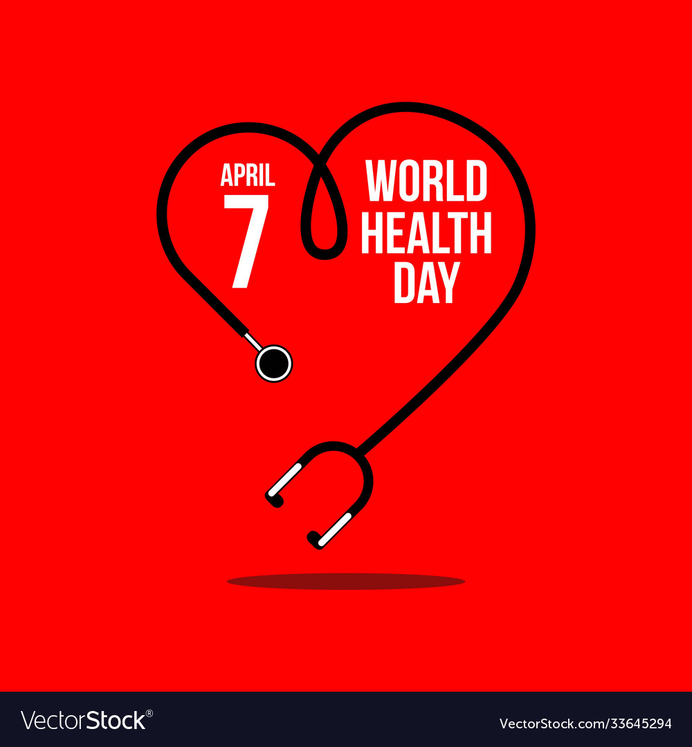 World health day template design