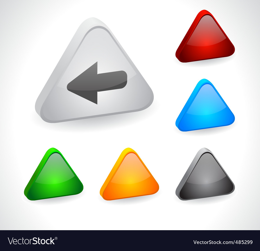 Color 3d buttons for web