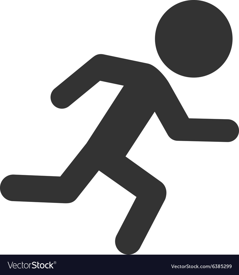 Running Child Icon - Jogging