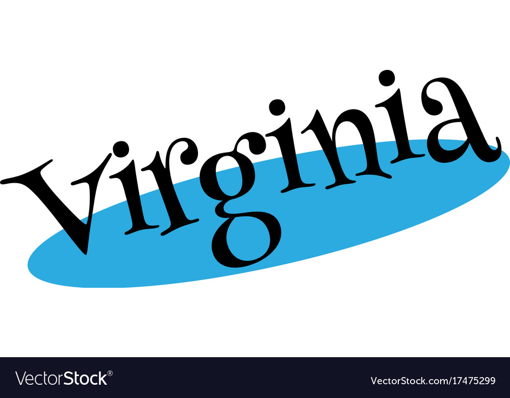 Virginia rubber stamp