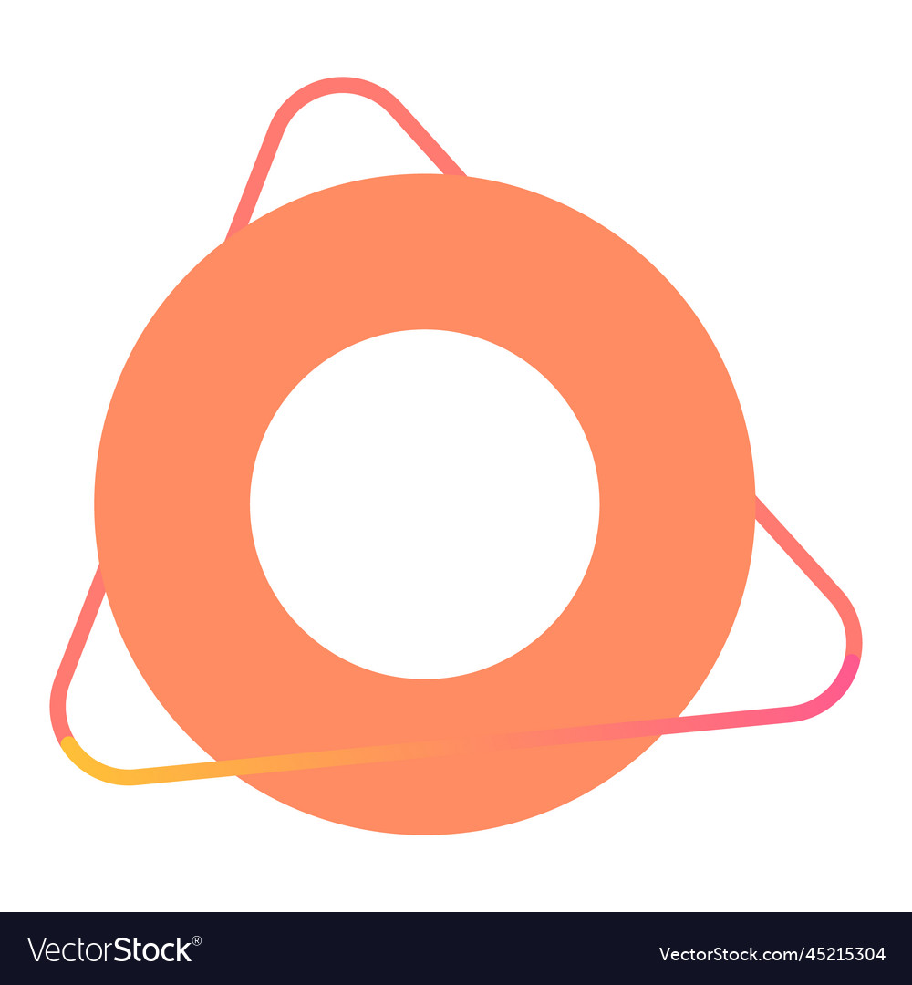 3d circle and triangle frame brochure element vector image 3d circle and triangle frame brochure element