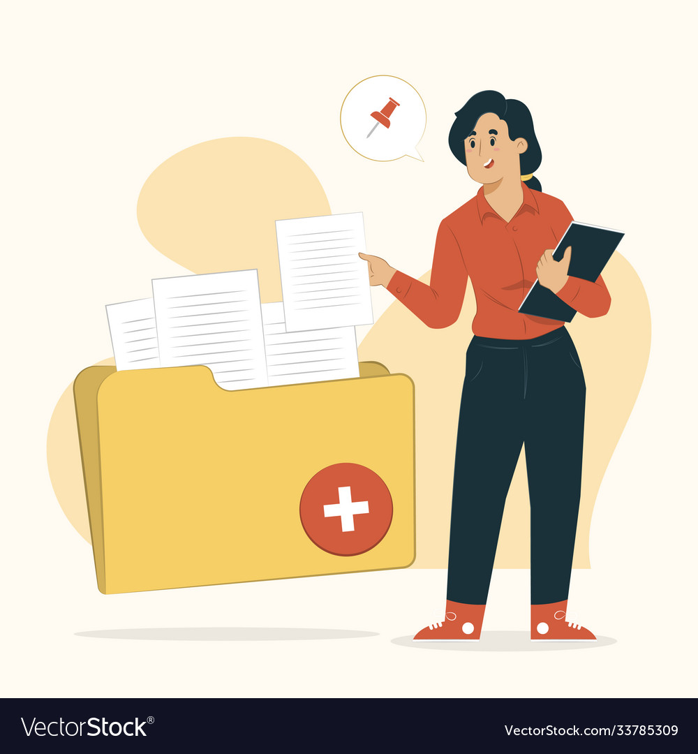Add notes concept a folder with document