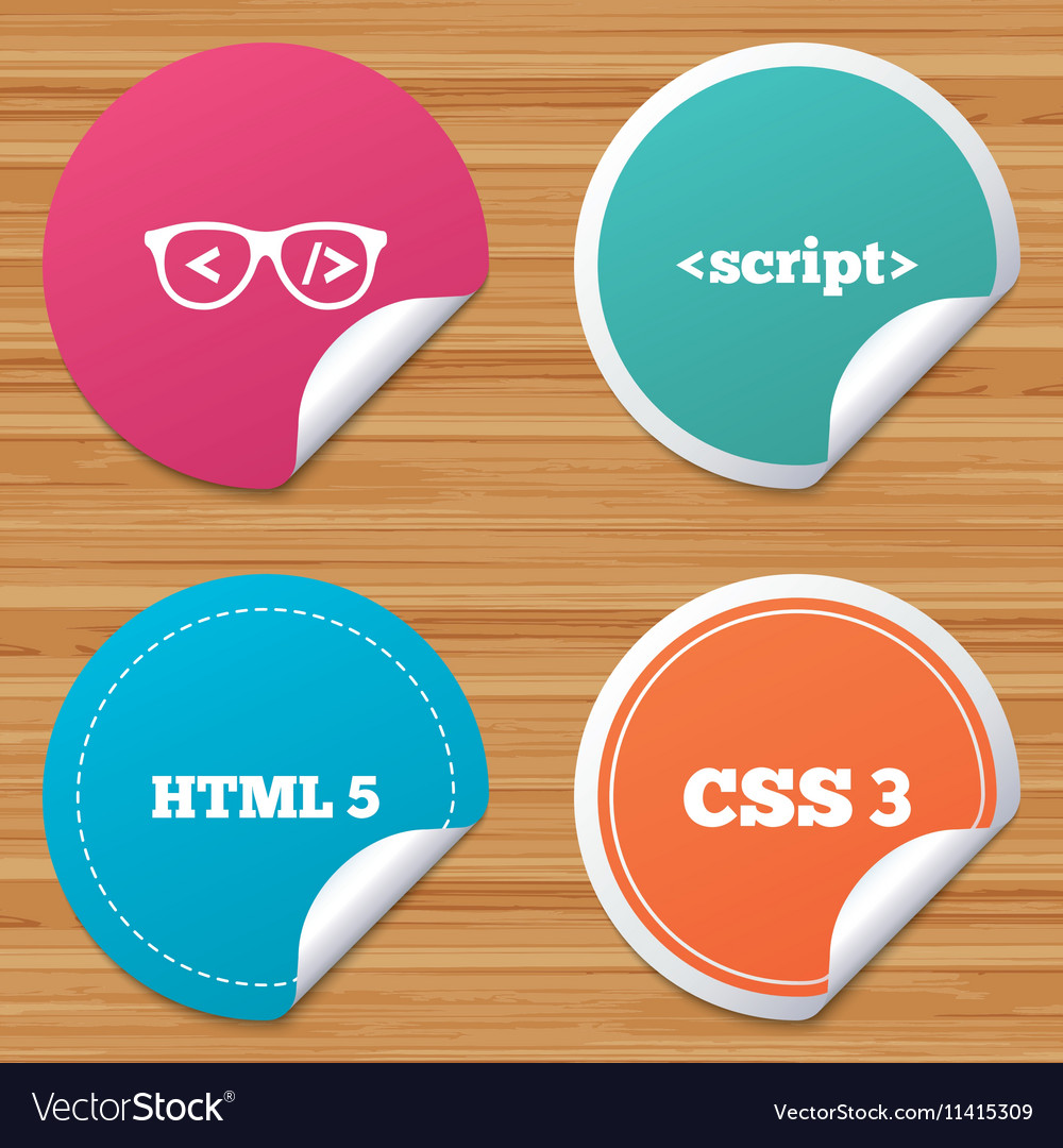 Programmierer Codierer Gläser html Markup Sprache