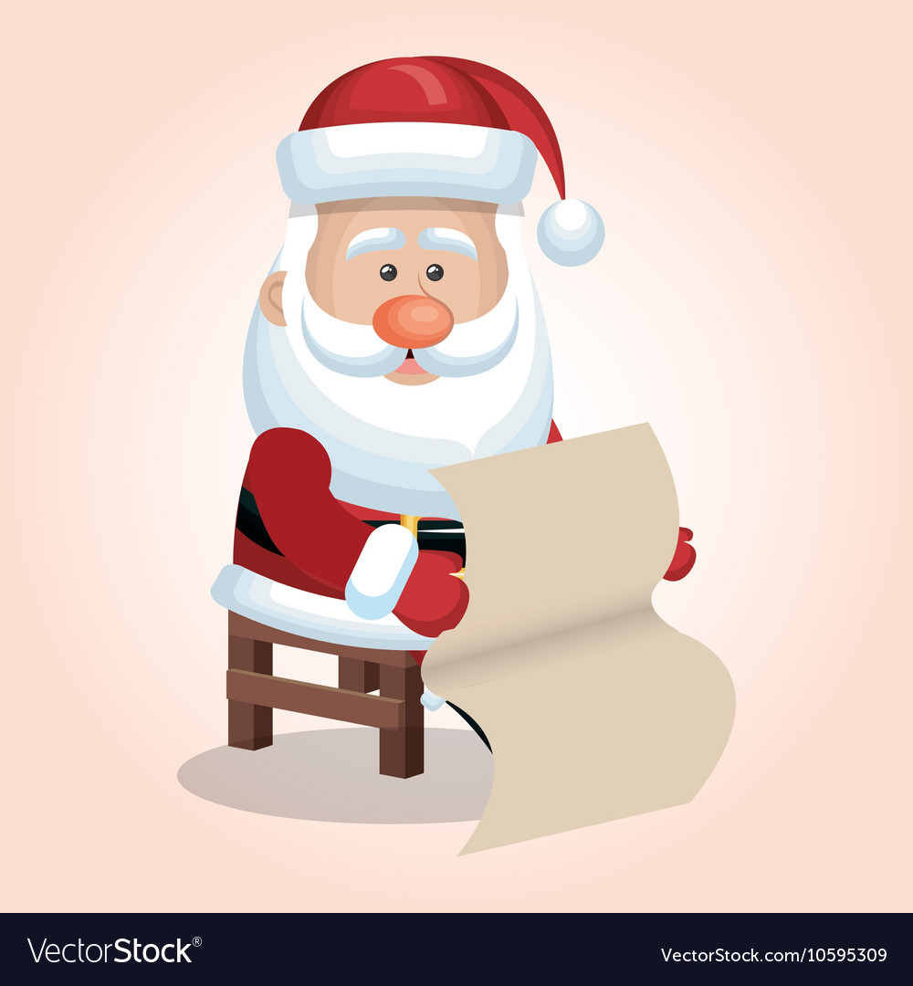 Santa claus christmas isolated