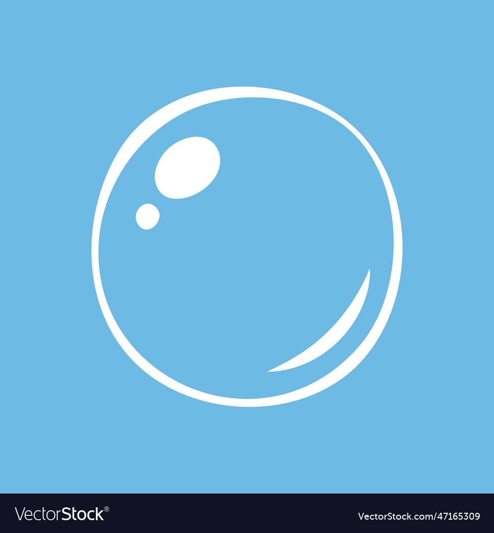 Seifenblasen-Symbol Hand gezogen