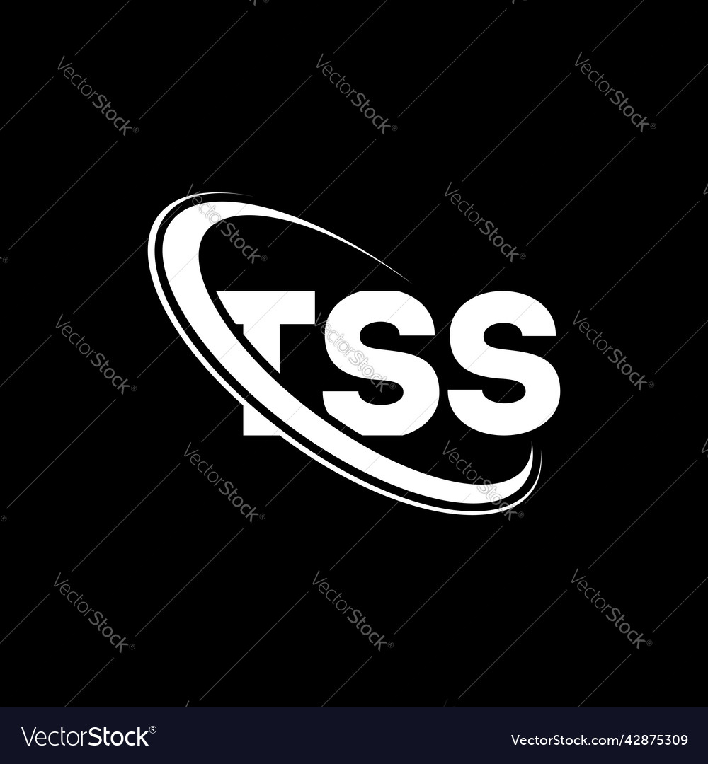 Tss logo letter design Royalty Free Vector Image