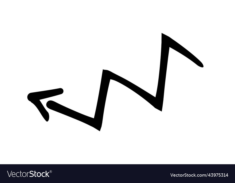Zigzag Arrow Pointer