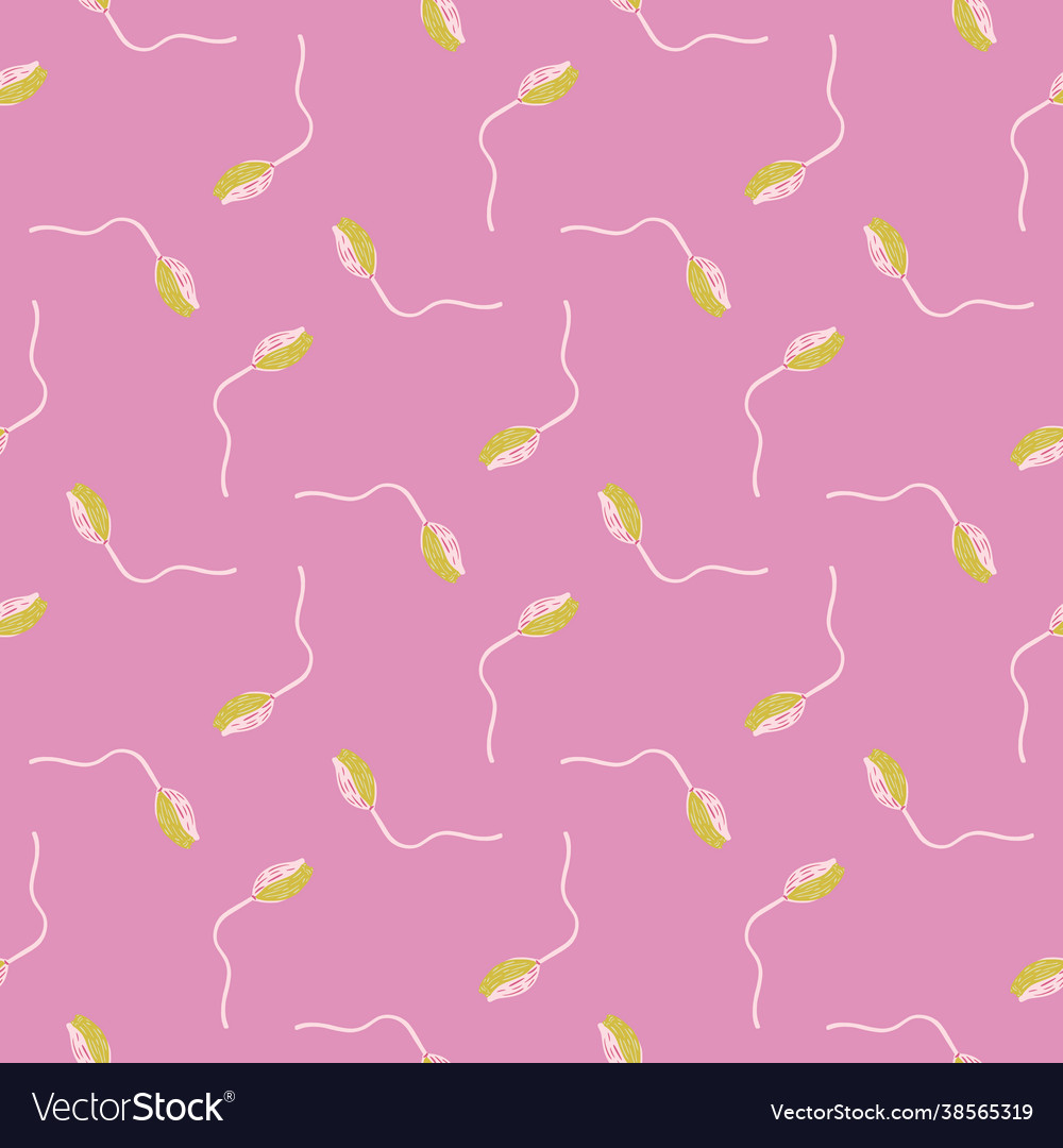 Abstract random seamless pattern with decorative vector image Abstract random seamless pattern with decorative