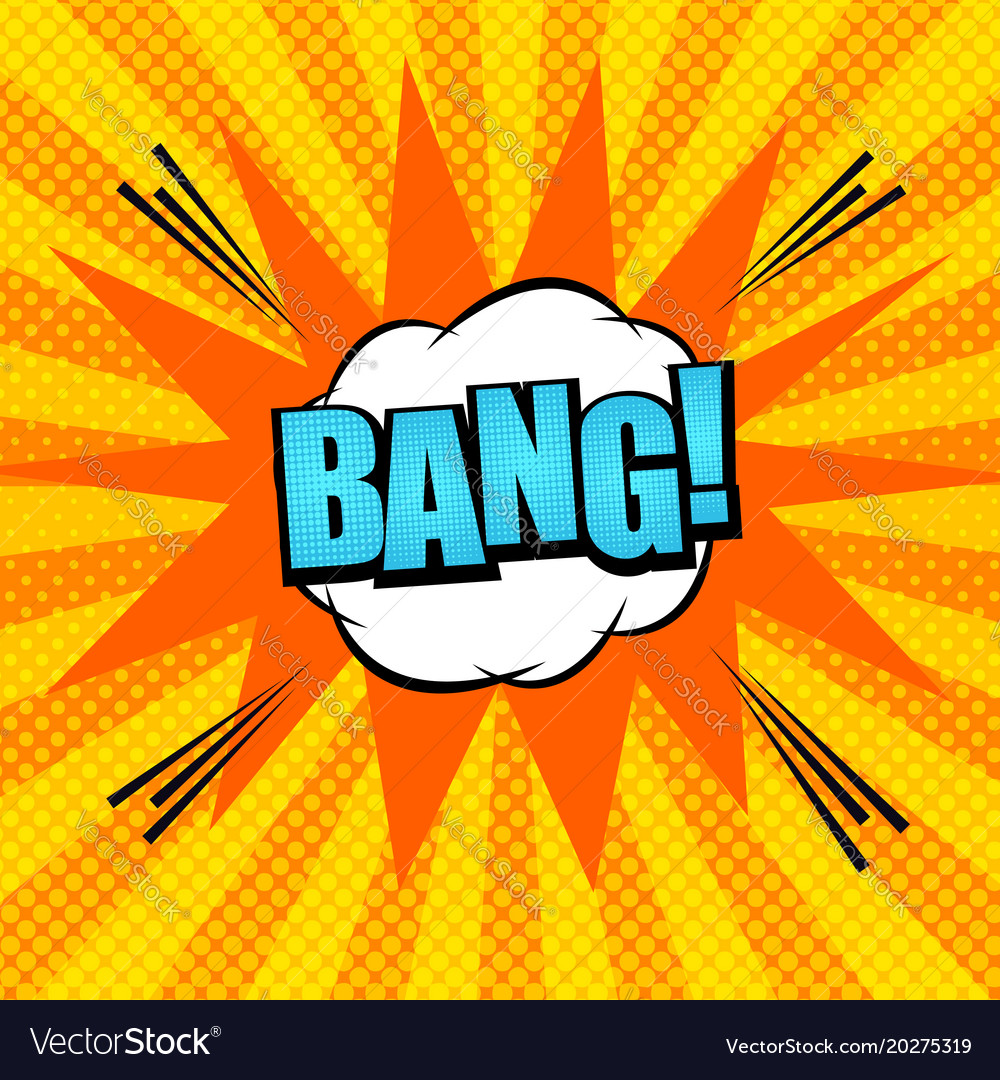 Comic bright template Royalty Free Vector Image