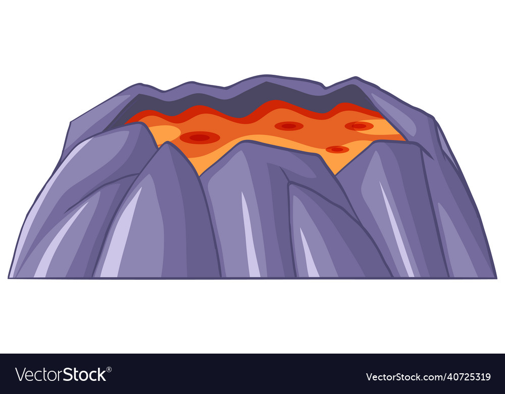 Outer space object in cartoon style vector image Outer space object in cartoon style