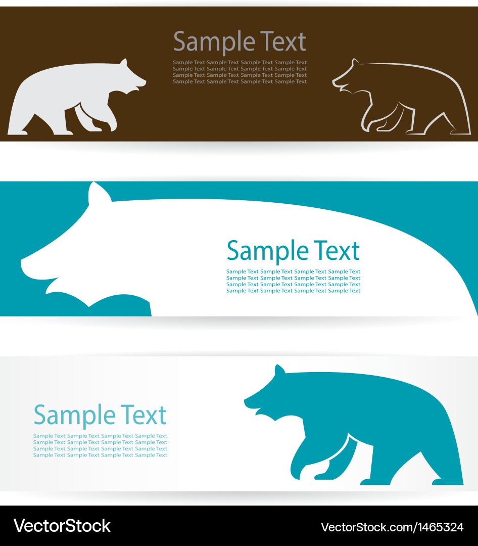 Bear Royalty Free Vector Image - VectorStock