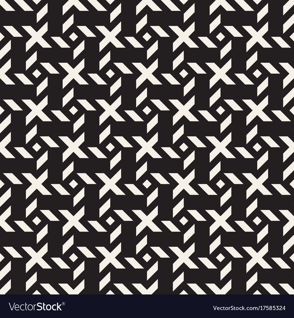 Bold Crosshatch Pattern
