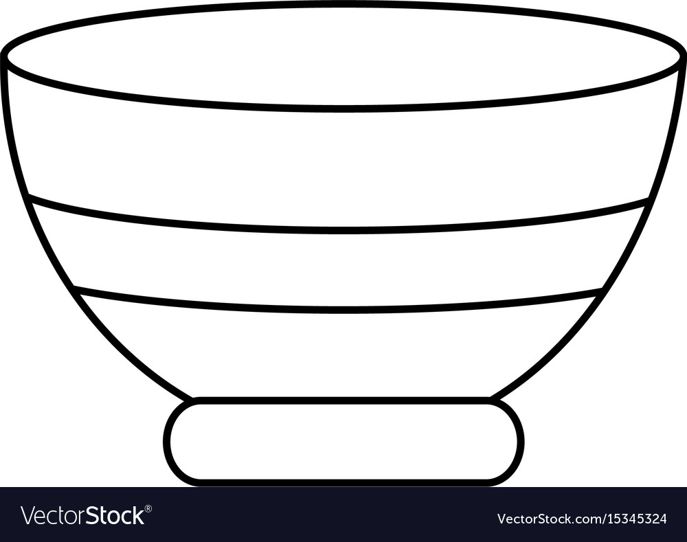 Bowl icon image Royalty Free Vector Image - VectorStock