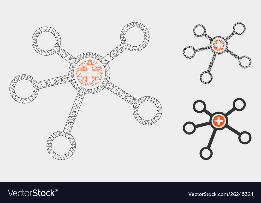 Health care links mesh network model