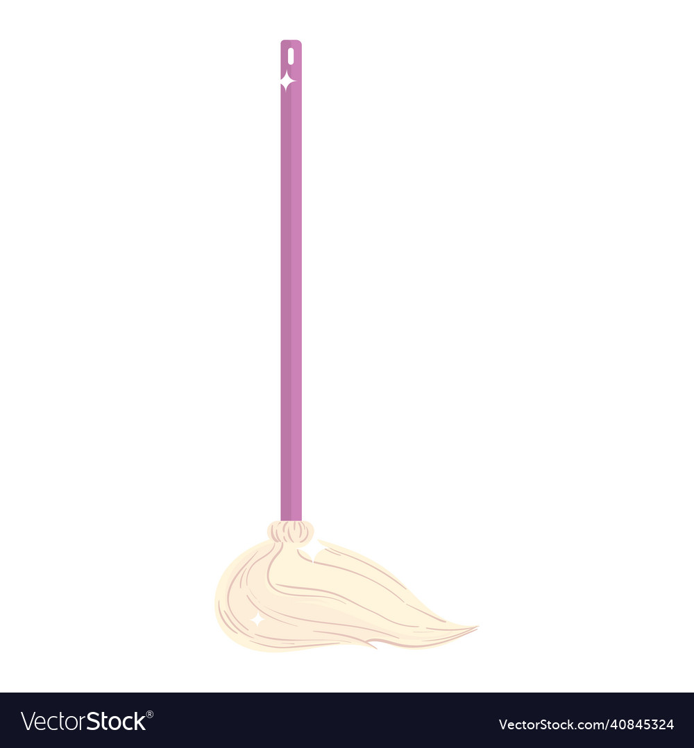 Purple mop design