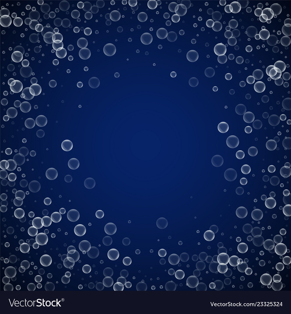 Soap bubbles abstract background blowing