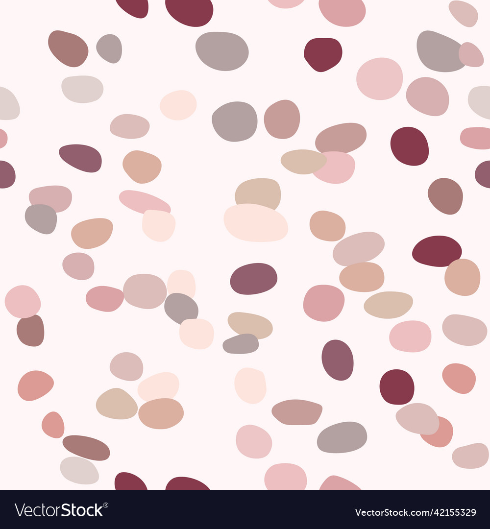 Brown scattered pattern random shapes abstract vector image Brown scattered pattern random shapes abstract