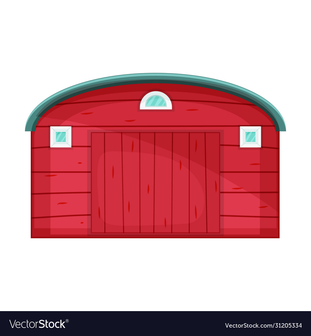 Barn iconcartoon icon isolated