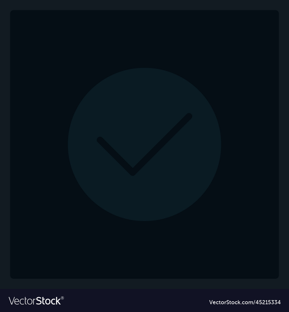 Disabled approve button ui element template vector image Disabled approve button ui element template