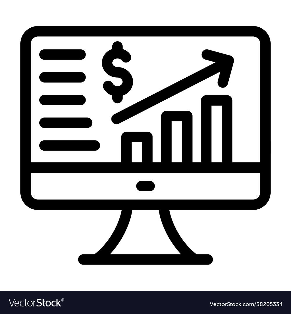 Economic growth Royalty Free Vector Image - VectorStock