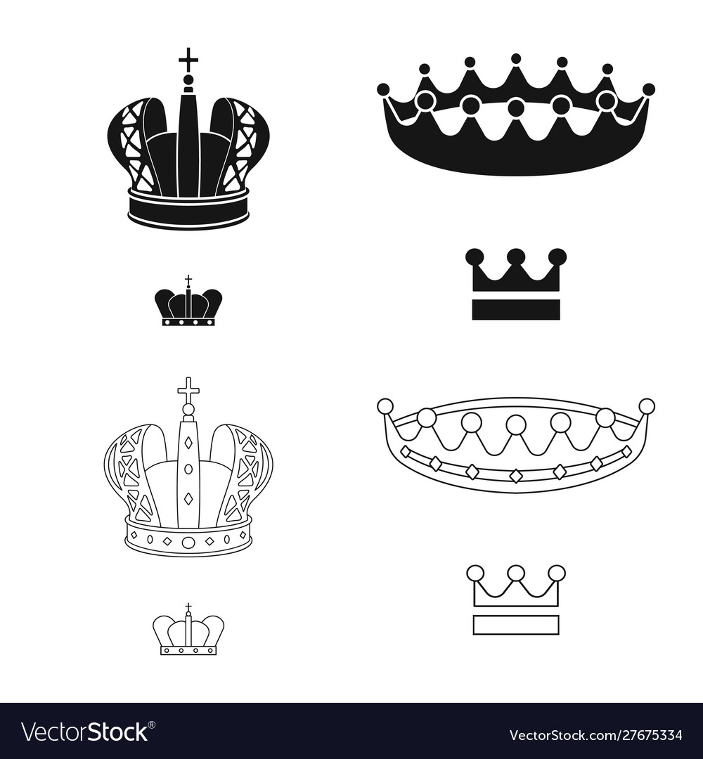 Isolated Object Medieval And Nobility Symbol Vector Image Isolated Object Medieval And Nobility Symbol Vector Image