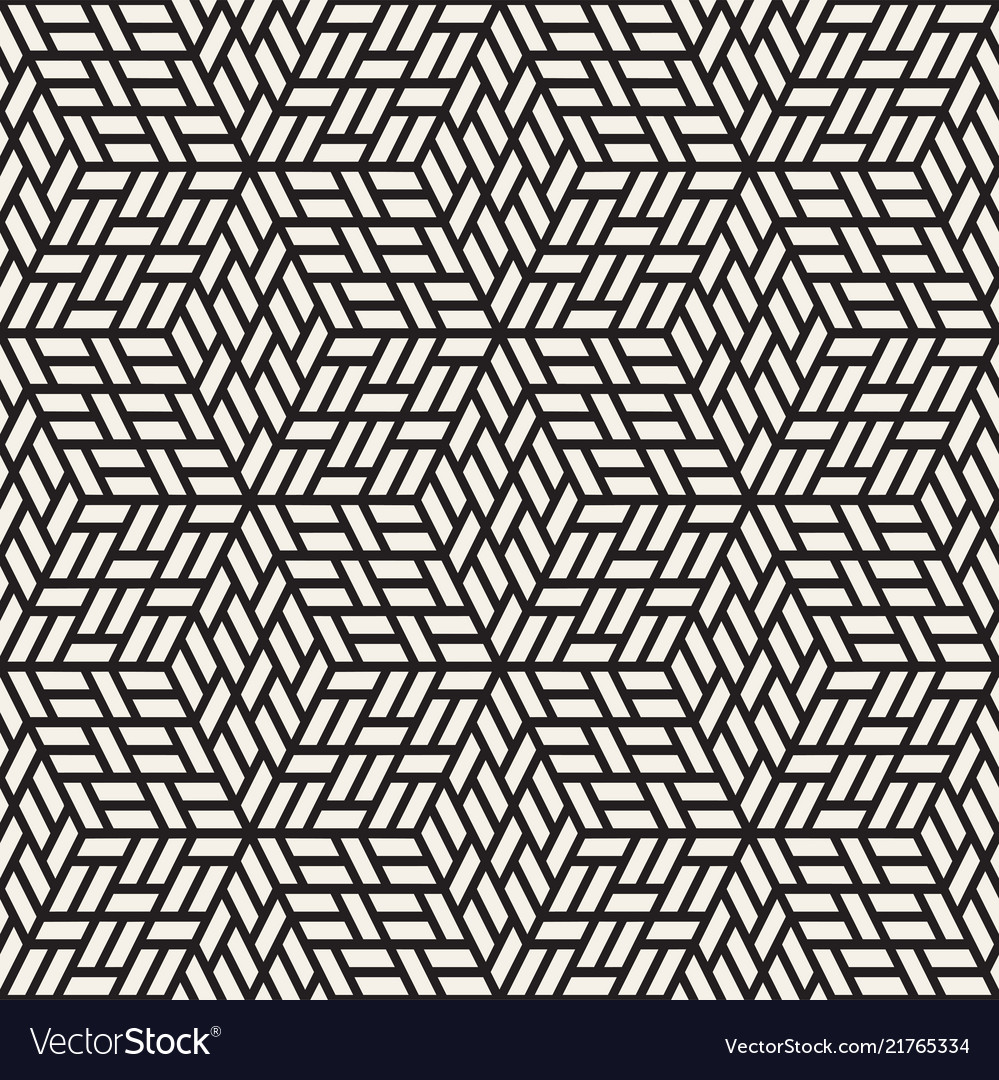 Modern Geometric Lattice Pattern