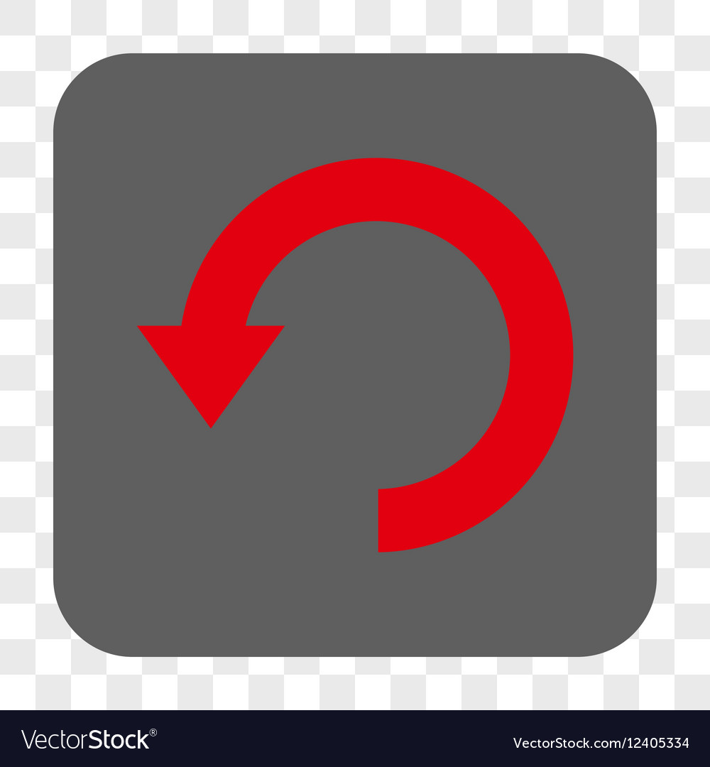 Rotate down rounded square button
