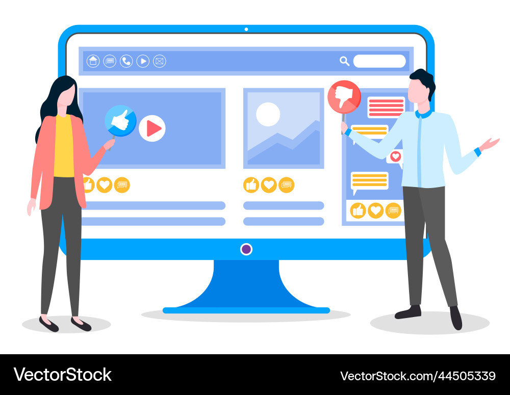 Business meeting or working process office Vector Image