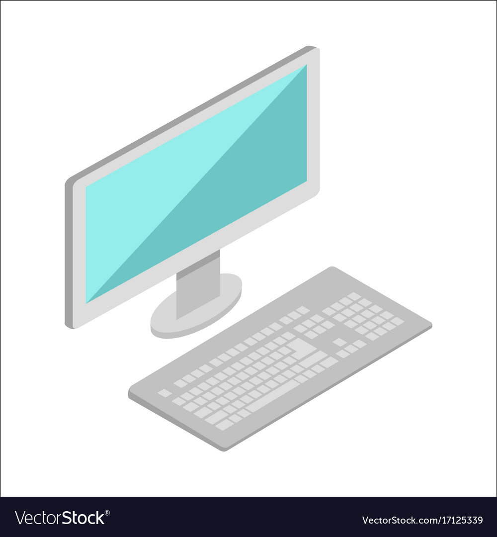 Computer in isometric projection