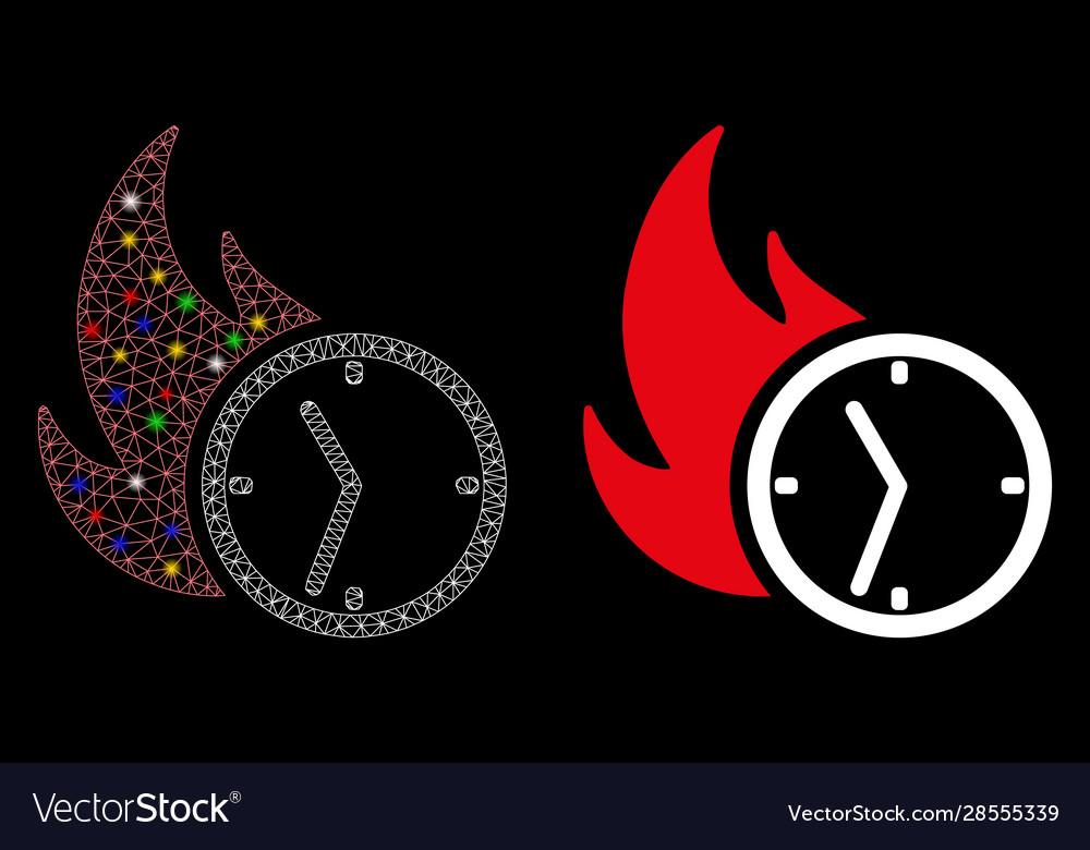 Flare mesh carcass deadline burn clock icon