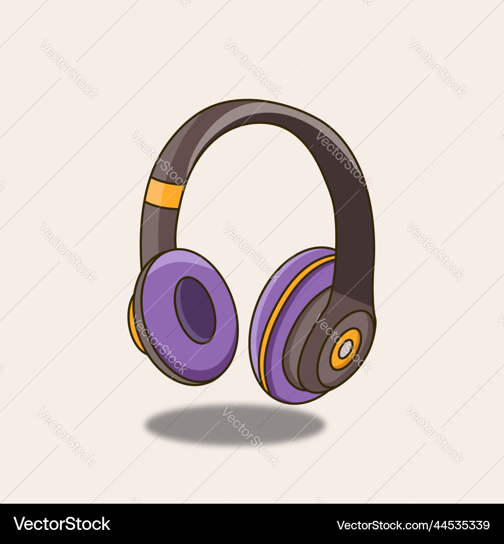 Headphone icon Royalty Free Vector Image - VectorStock