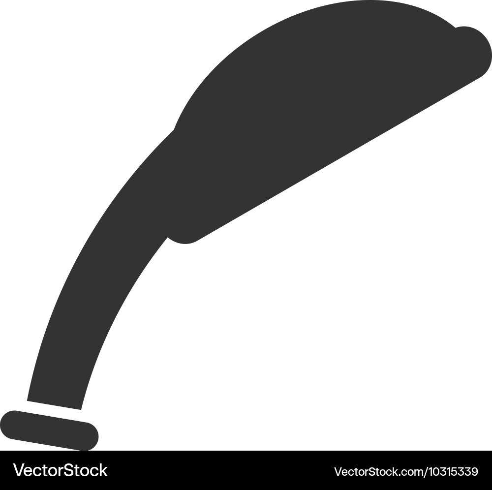 Shower head flat icon Royalty Free Vector Image