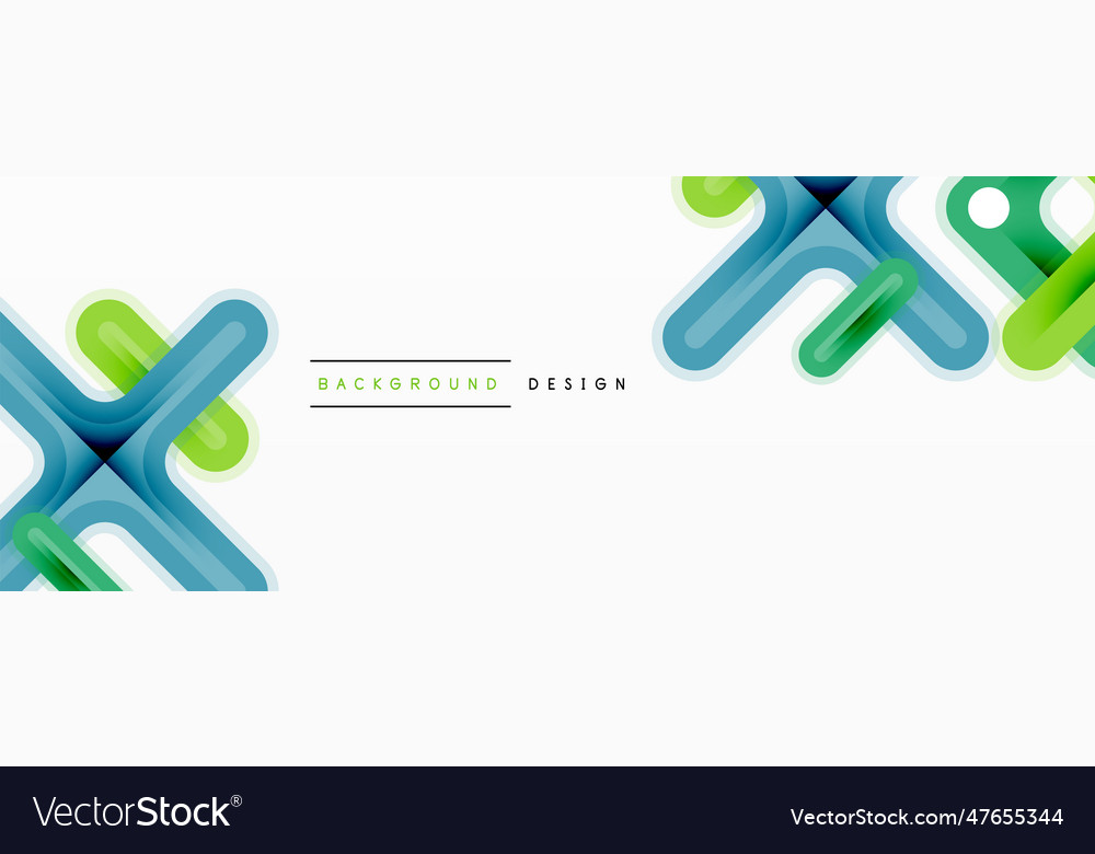 Cross line background minimal geometric template vector image Cross line background minimal geometric template