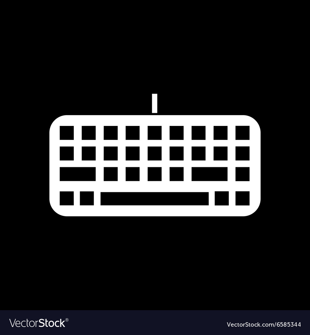 Keyboard icon keypad and input typing