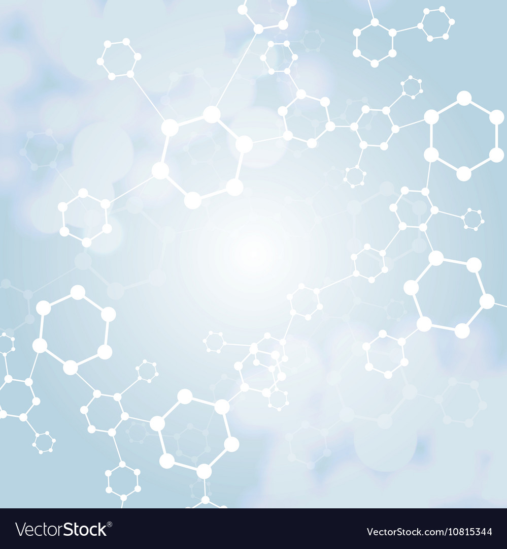 Strukturmolekül und Kommunikation dna Atom