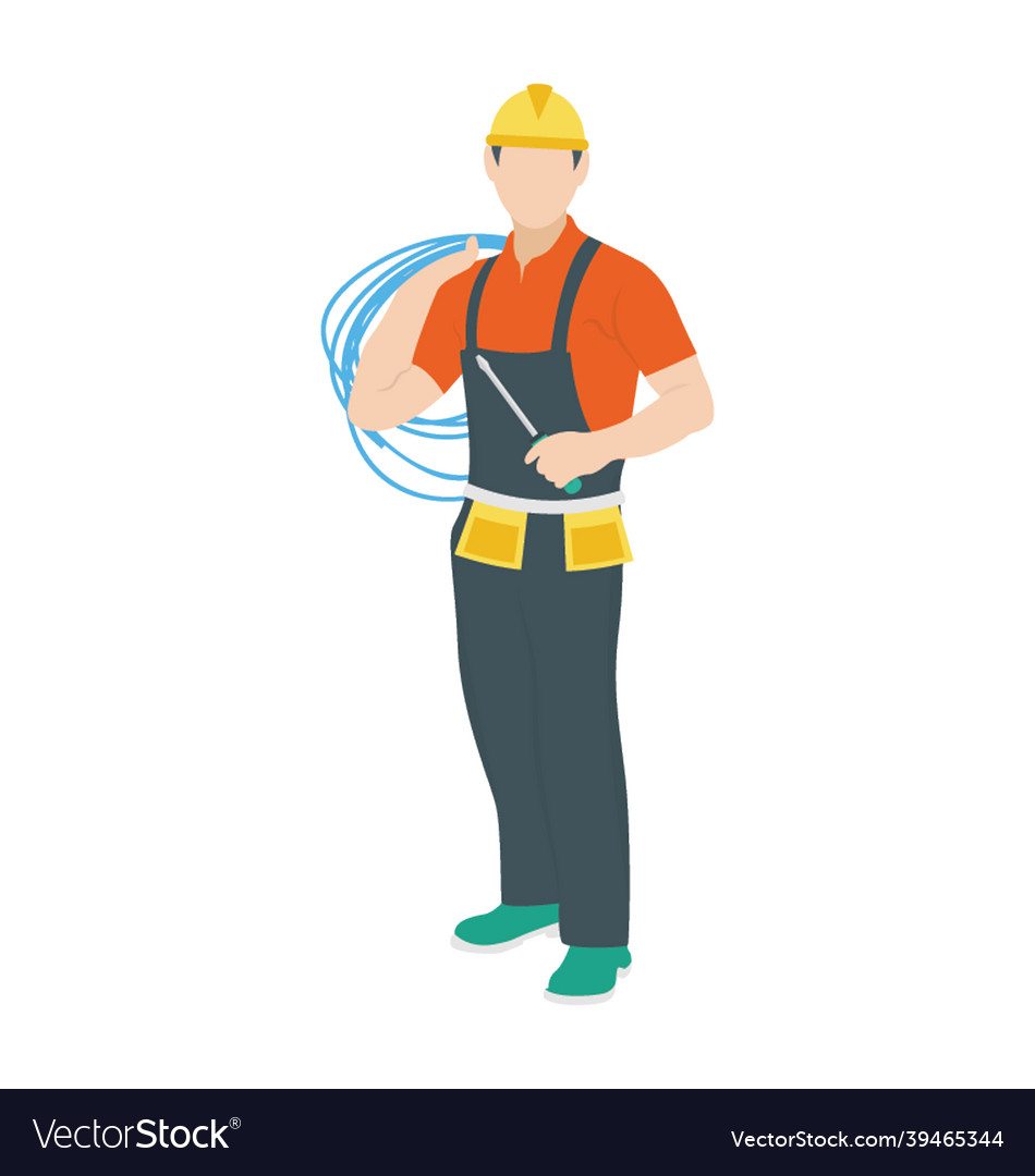 Wireman Royalty Free Vector Image - VectorStock