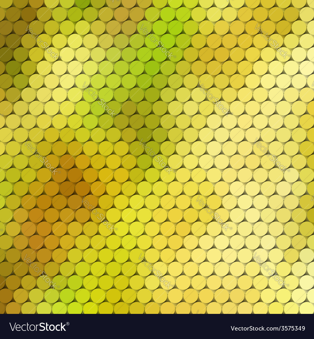 Autumn themed background with circular grid