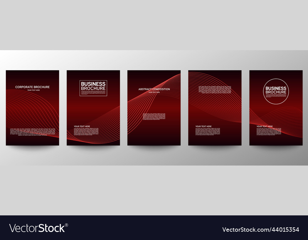 Cover geometric minimal set abstract line pattern vector image Cover geometric minimal set abstract line pattern