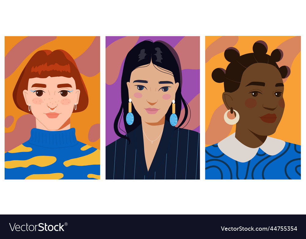Diverse Women Portraits