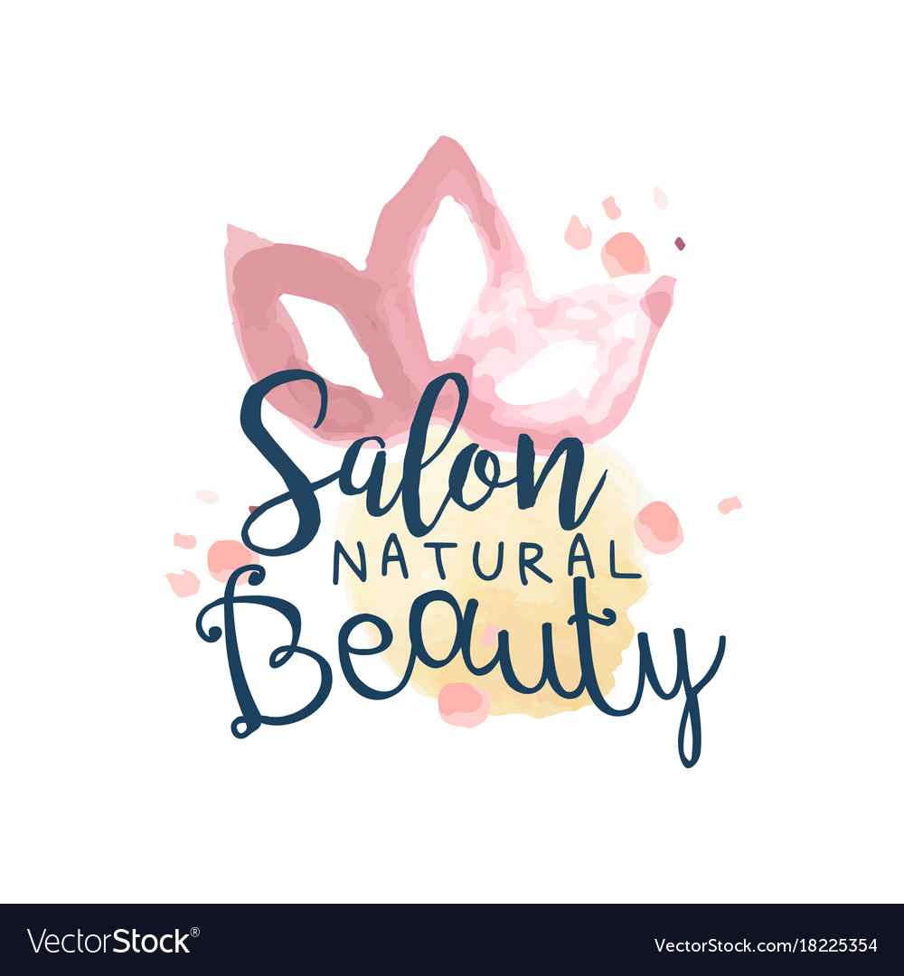 Spa & Salon Logo - Aquarell Stil