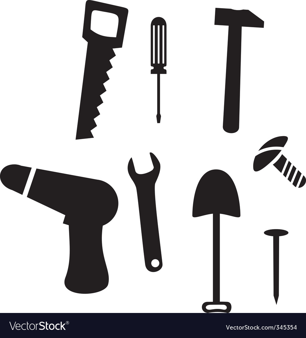 Tools Royalty Free Vector Image - VectorStock